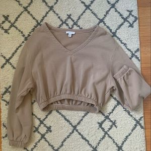 Topshop Cropped Sweater